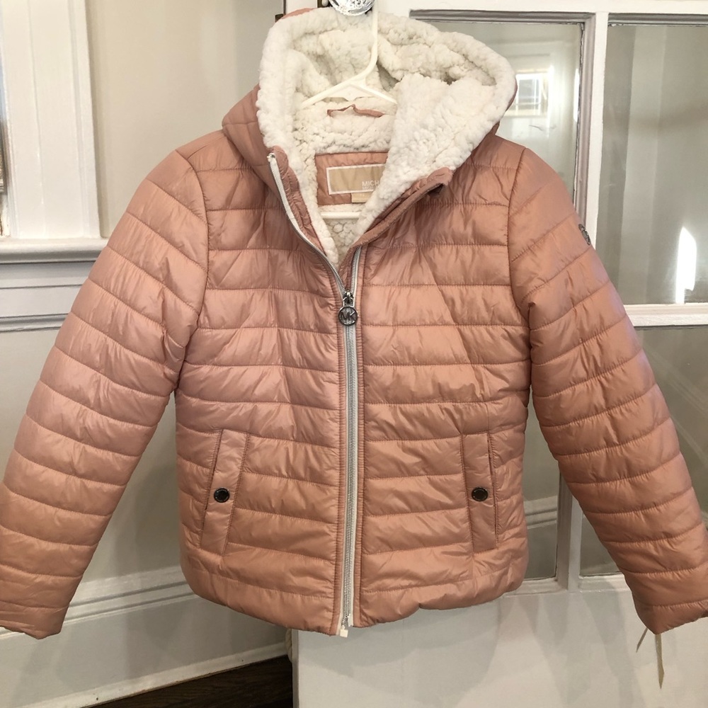 Michael Kors coat. Blush. Size 7/8